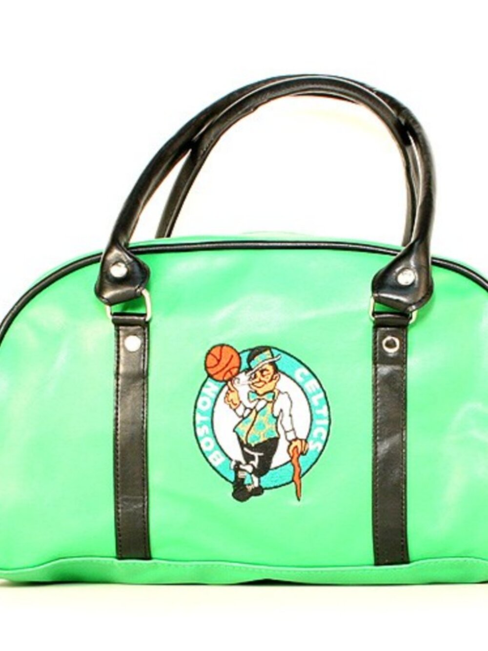 Boston Celtics Purse Handbag Bowler Fashion Zipper NBA Official 12x6